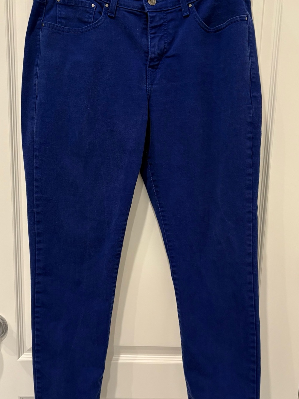 Levi's 512 Perfectly Slimming Jeans Women's Size 18M Cobalt Blue/Purple